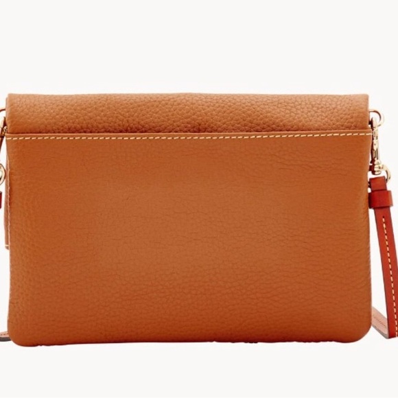 DOONEY & BOURKE Pebble Grain Caramel Foldover Zip
Crossbody - Picture 4 of 9